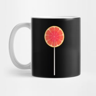 Grapefruit Slice Lollipop Mug